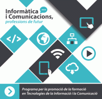 Portada Campanya Informatica i comunicacions, professions de futur