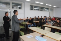 Ramon Costa i Isidre Mensa presenten el programa 'Busquem joves per 30 futurs llocs de treball'