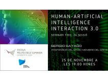 Seminaris TIDiC: Human-Centered Artificial Interaction 3.0