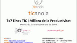 7x7 Eines TIC i millora de la productivitat