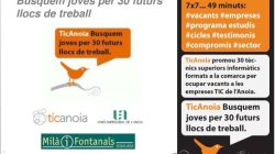 Busquem joves per 30 futurs llocs de treball. Presentació de la campanya