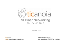 TICAnoia / Pla d'acció 2015