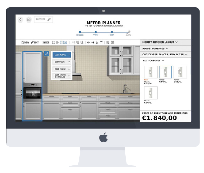 Aplicació Metod Planner - InteriorVista