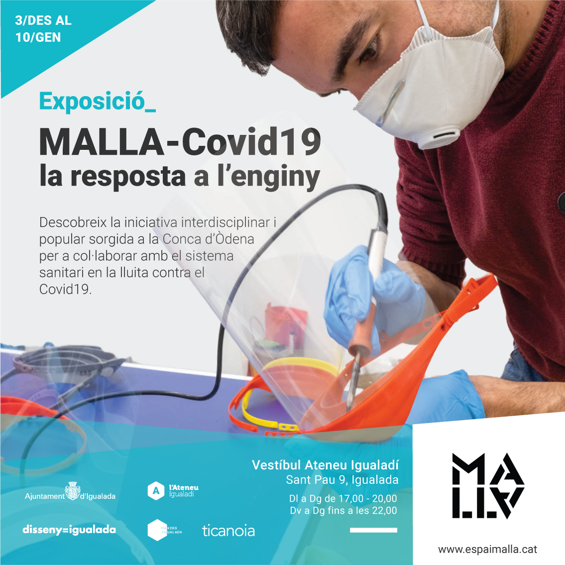 Exposició MALLA-Covid19