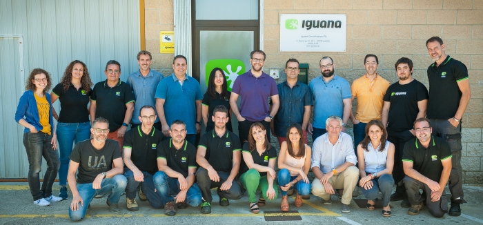 Part de l'equip d'Iguana