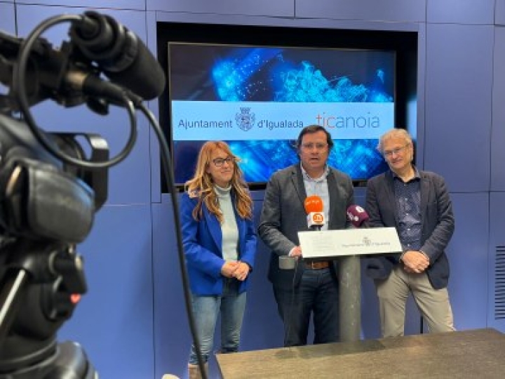 Compareixença de l'Ajuntament d'Igualada per presentar el pla de treball per incorporar IA al municipi