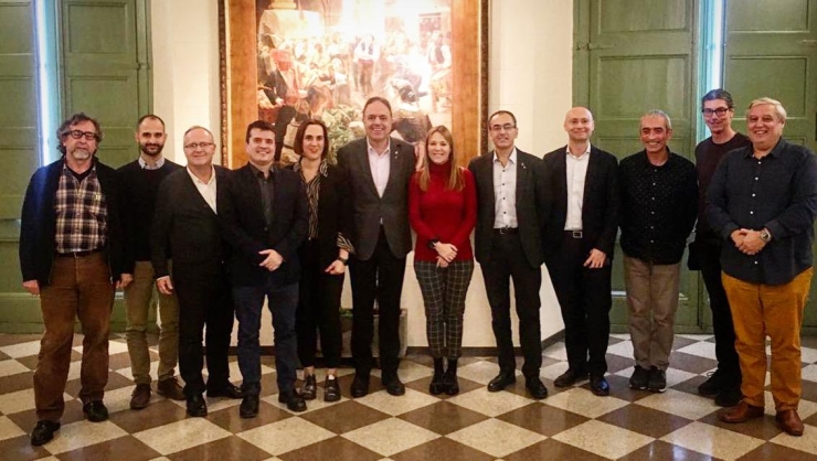 TICAnoia es reuneix amb l’Ajuntament de Manresa i la UPC en el marc de la junta de Sinergia Business