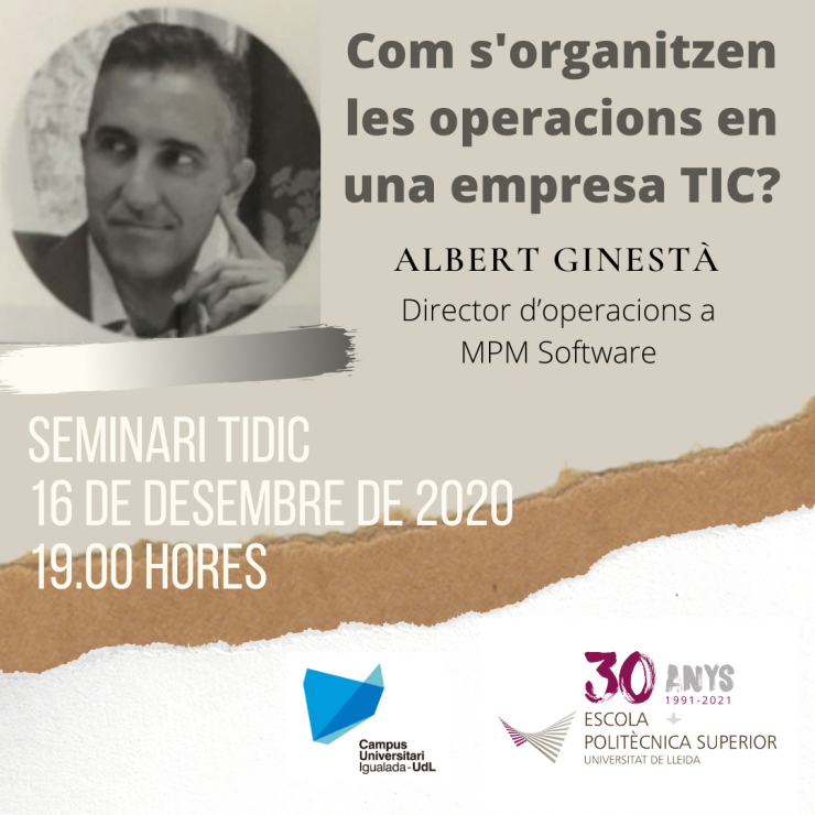 Seminari TIDIC - Albert Ginestà